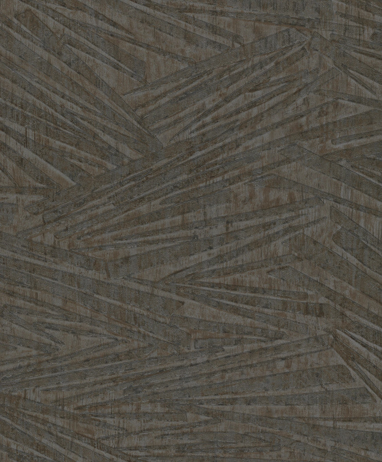 Sky Lounge Abstract Wallpaper in Petrol, Beige, Grey and Gold